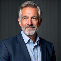 Portrait professionnel de Jean-Luc Dubois, fondateur de Coursive Élégante.