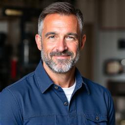 Portrait d'un homme expert en services de pneus et jantes pour voitures de luxe.