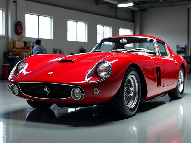 Restauration d'une Ferrari 250 GTO