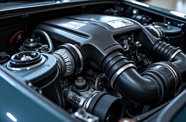 Moteur de voiture de sport optimisé